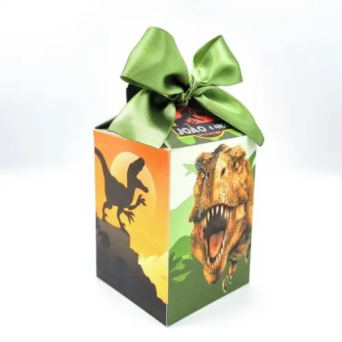 Kit de Caixas Personalizadas 30 Peças - Dinossauro Jurassic
