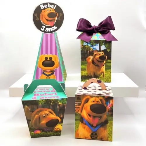 Kit de Caixas Personalizadas 30 Peças - Dug Days - Up