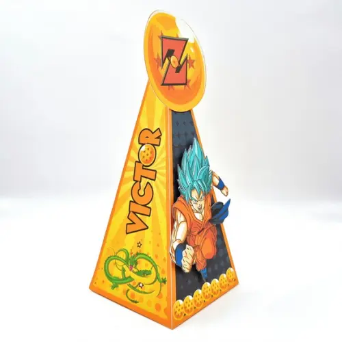 Kit de Caixas Personalizadas 30 Peças - Dragon Ball