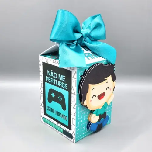 Kit de Caixas Personalizadas 30 Peças - Gamer - Vídeo Game