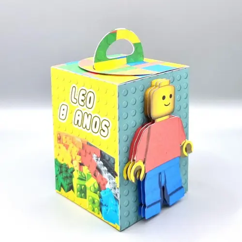 Kit de Caixas Personalizadas 30 Peças - Lego