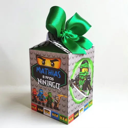 Kit de Caixas Personalizadas 30 Peças - Lego Ninjago