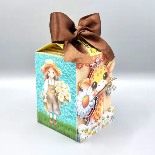 Kit de Caixas Personalizadas 30 Peças - Margaridas