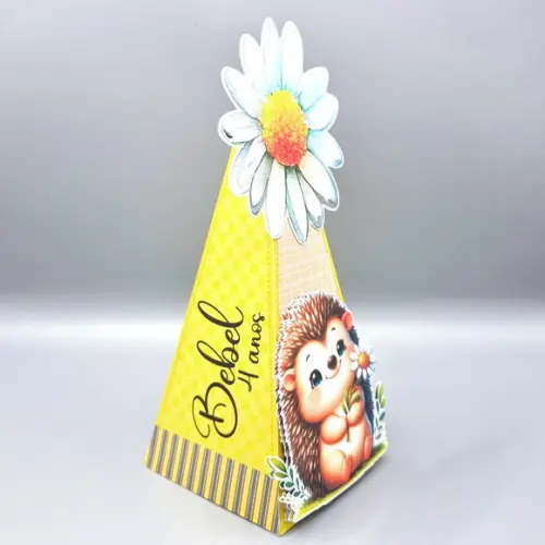 Kit de Caixas Personalizadas 30 Peças - Margaridas