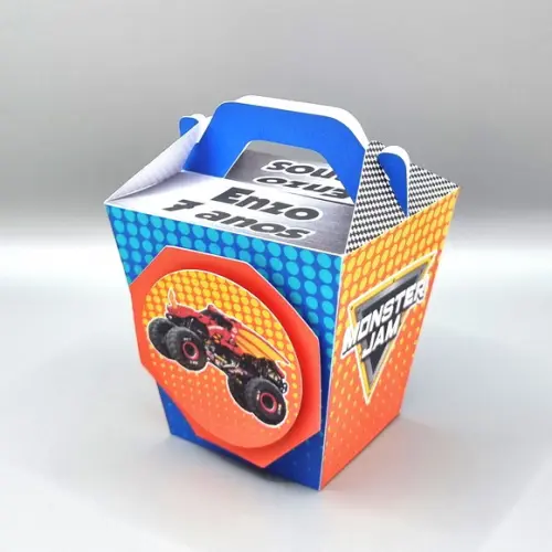 Kit de Caixas Personalizadas 30 Peças - Monster Truck