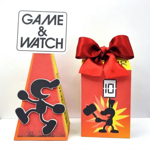 Kit de Caixas Personalizadas 30 Peças - Mr Game And Watch