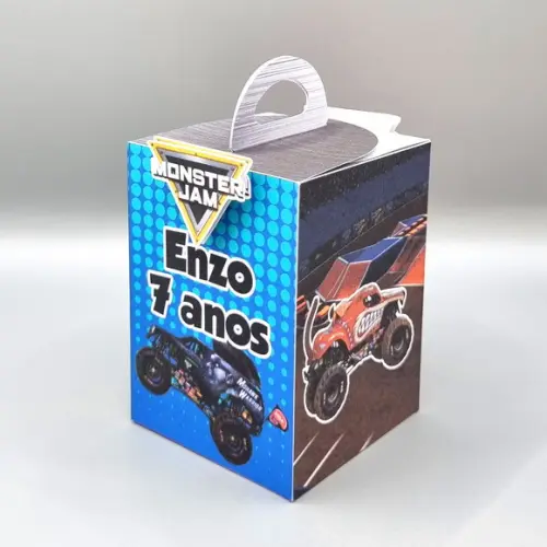 Kit de Caixas Personalizadas 30 Peças - Monster Truck