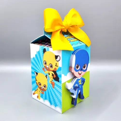 Kit de Caixas Personalizadas 30 Peças - os Aventureiros