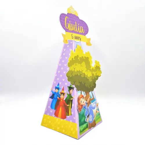 Kit de Caixas Personalizadas 30 Peças - Princesa Sofia