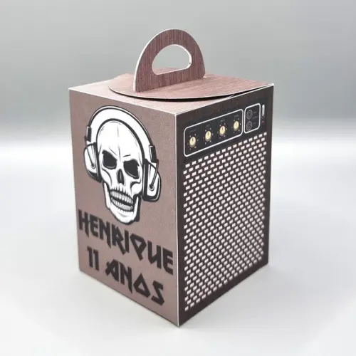Kit de Caixas Personalizadas 30 Peças - Rock