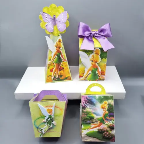 Kit de Caixas Personalizadas 30 Peças - Sininho