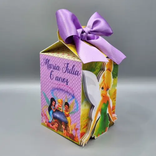 Kit de Caixas Personalizadas 30 Peças - Sininho