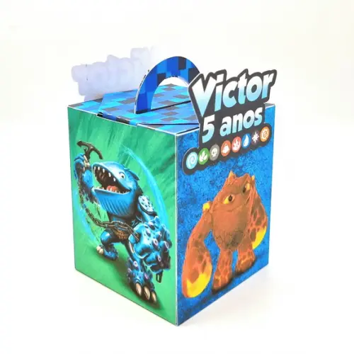 Kit de Caixas Personalizadas 30 Peças - Skylanders