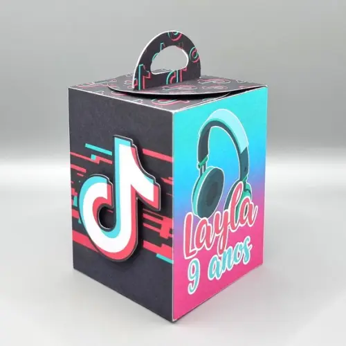 Kit de Caixas Personalizadas 30 Peças - Tik Tok - Tiktok