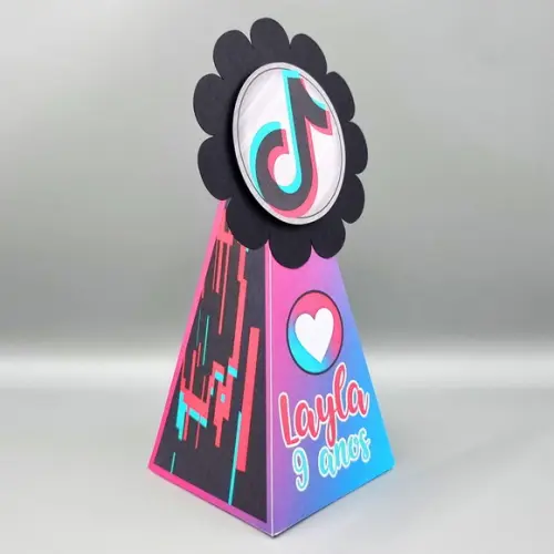 Kit de Caixas Personalizadas 30 Peças - Tik Tok - Tiktok