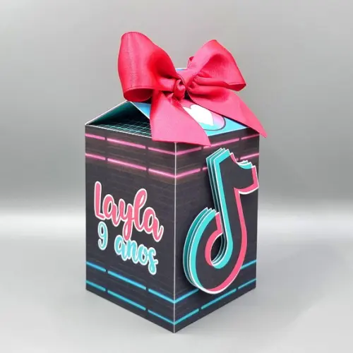 Kit de Caixas Personalizadas 30 Peças - Tik Tok - Tiktok