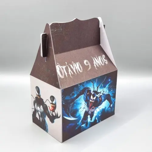 Kit de Caixas Personalizadas 30 Peças - Venom