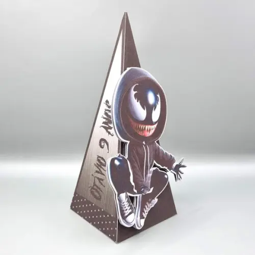 Kit de Caixas Personalizadas 30 Peças - Venom Cute