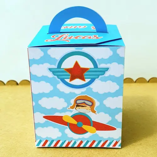 Kit de Caixas Personalizadas 50 Peças - Aviador