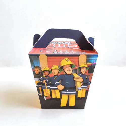 Kit de Caixas Personalizadas 50 Peças - Bombeiro Sam