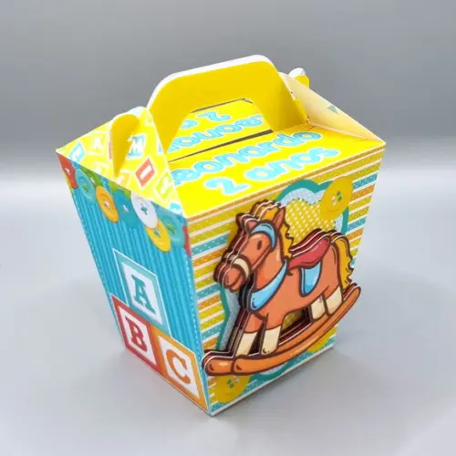 Kit de Caixas Personalizadas 50 Peças - Brinquedos