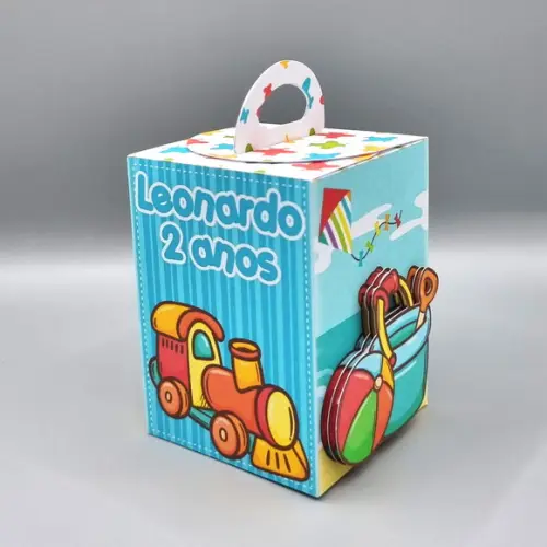Kit de Caixas Personalizadas 50 Peças - Brinquedos