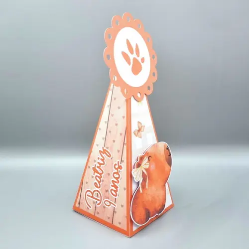 Kit de Caixas Personalizadas 50 Peças - Capivara Modelo 1