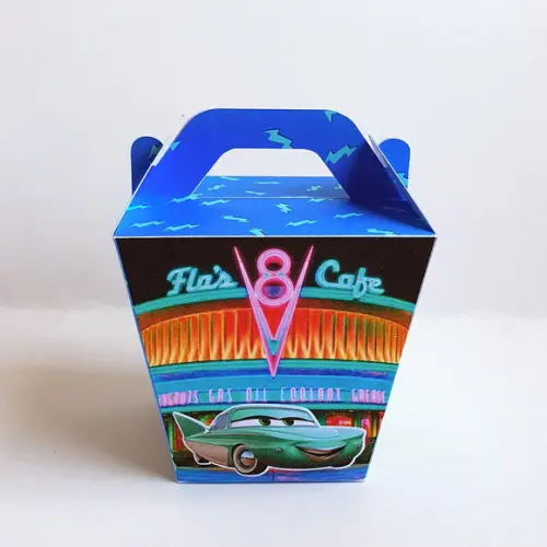 Kit de Caixas Personalizadas 50 Peças - Carros