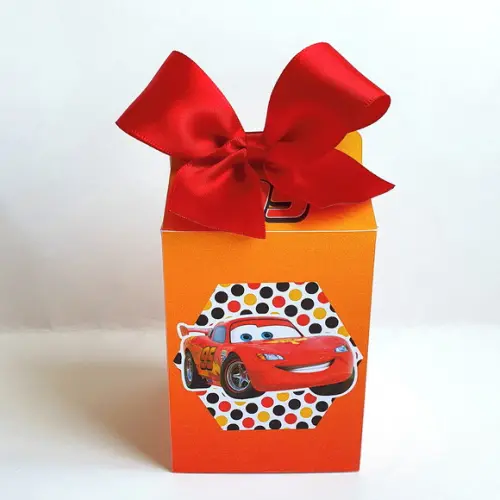 Kit de Caixas Personalizadas 50 Peças - Carros