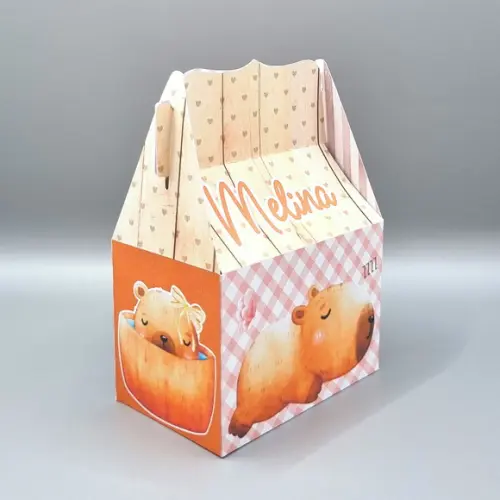 Kit de Caixas Personalizadas 50 Peças - Capivara Modelo 2