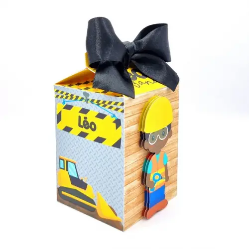 Kit de Caixas Personalizadas 50 Peças - Construtor