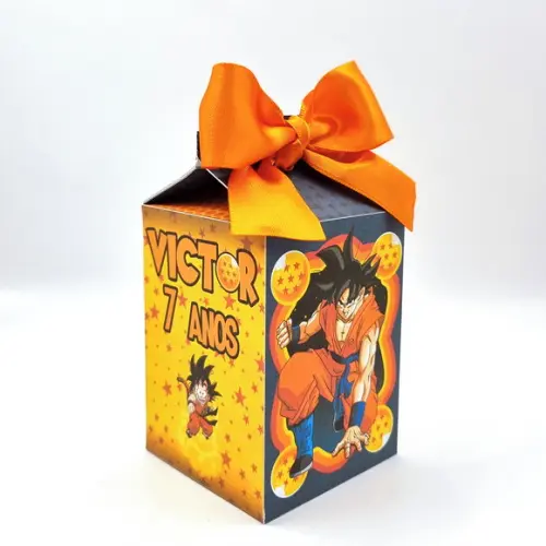 Kit de Caixas Personalizadas 50 Peças - Dragon Ball
