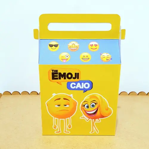 Kit de Caixas Personalizadas 50 Peças - Emoji