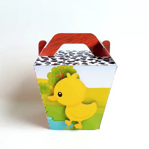 Kit de Caixas Personalizadas 50 Peças - Fazendinha