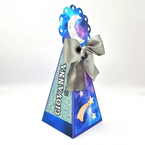 Kit de Caixas Personalizadas 50 Peças - Galáxia