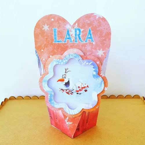 Kit de Caixas Personalizadas 50 Peças - Frozen 2