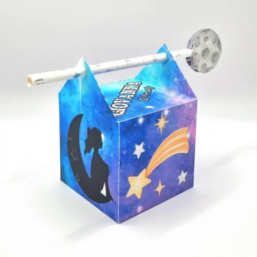 Kit de Caixas Personalizadas 50 Peças - Galáxia