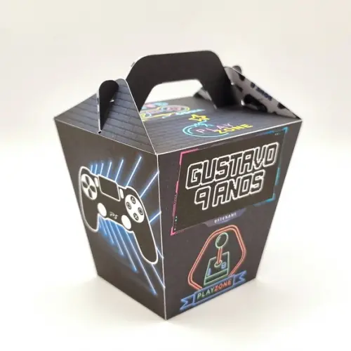 Kit de Caixas Personalizadas 50 Peças - Game
