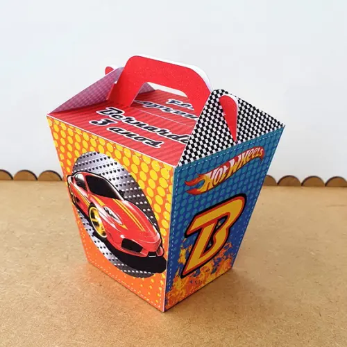Kit de Caixas Personalizadas 50 Peças - Hot Wheels