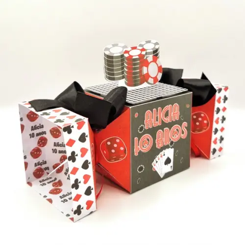 Kit de Caixas Personalizadas 50 Peças - Kakegurui