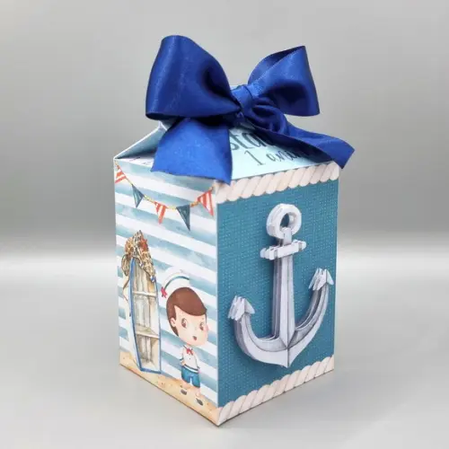 Kit de Caixas Personalizadas 50 Peças - Marinheiro