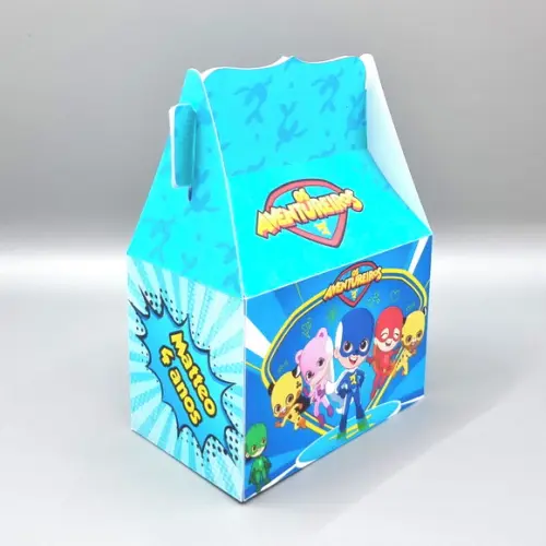 Kit de Caixas Personalizadas 50 Peças - os Aventureiros