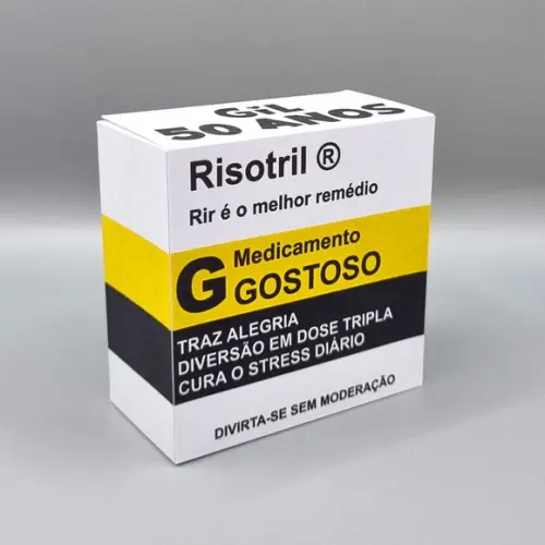 Kit de Caixas Personalizadas 50 Peças - Paracetaloka