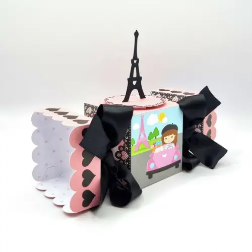 Kit de Caixas Personalizadas 50 Peças - Paris
