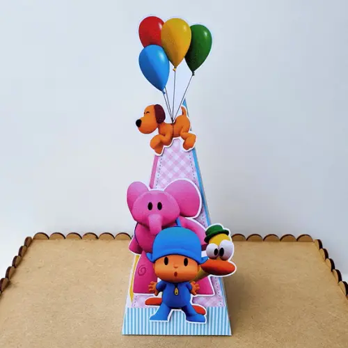 Kit de Caixas Personalizadas 50 Peças - Pocoyo