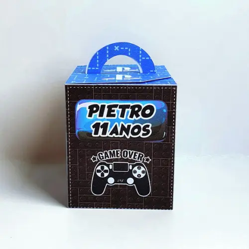 Kit de Caixas Personalizadas 50 Peças - Playstation