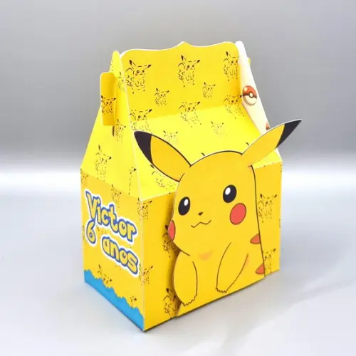 Kit de Caixas Personalizadas 50 Peças - Pokemon