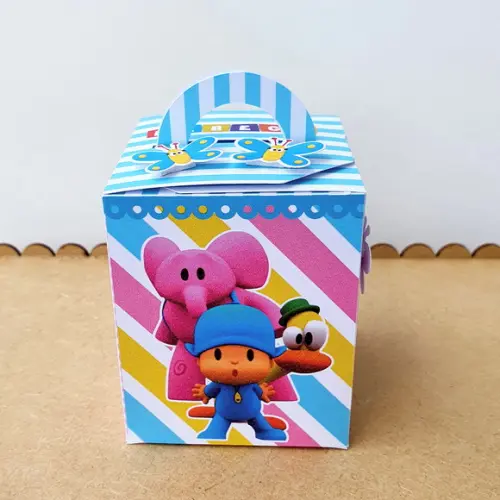 Kit de Caixas Personalizadas 50 Peças - Pocoyo