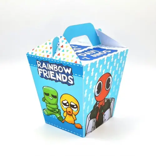 Kit de Caixas Personalizadas 50 Peças - Rainbow Frieds