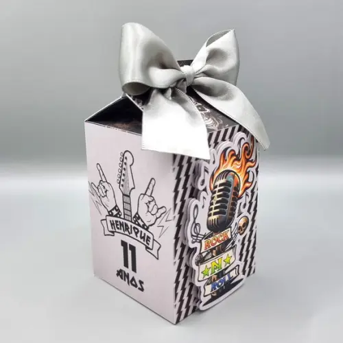 Kit de Caixas Personalizadas 50 Peças - Rock